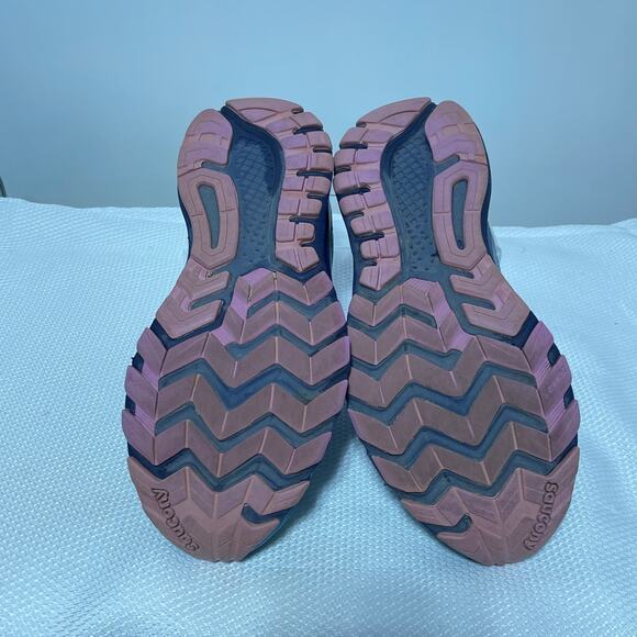 Saucony Everun Guide 9 Shoes Womens Size 9 Running Blue S10295-5 Low Top Sneaker - Picture 2 of 9